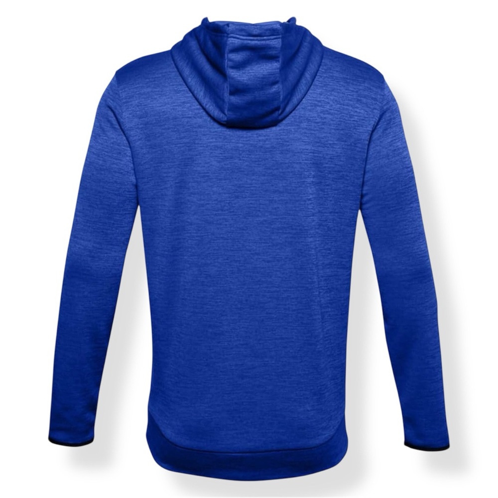 Under Armour Men's Fleece Twist Hoodie Royal Blue Active Top size XS - Picture 3 of 9